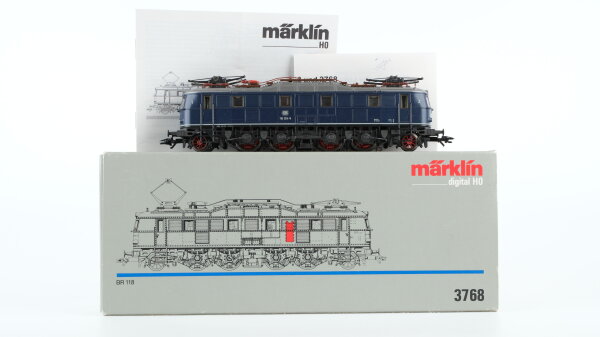 Märklin H0 3768 Elektrische Lokomotive BR 118 der DB Wechselstrom Digital