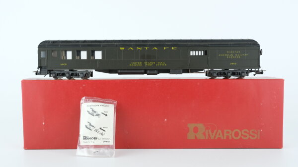Rivarossi H0 2716 Gepäckwagen 2602 Santa Fe (Rostansätze)