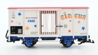 LGB G 4036 Güterwagen "Cirkus" Käfigwagen Altenfurt/Fischbach mit Rampe