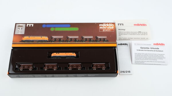 Märklin Z 81411 Güterzug Kali-Transport Hersfelder Eisenbahn HEG