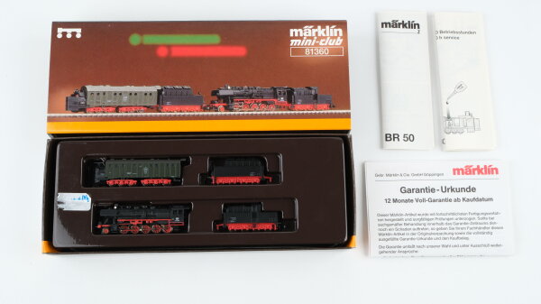 Märklin Z 81360 Zugpackung Dampfschneeschleuder DB