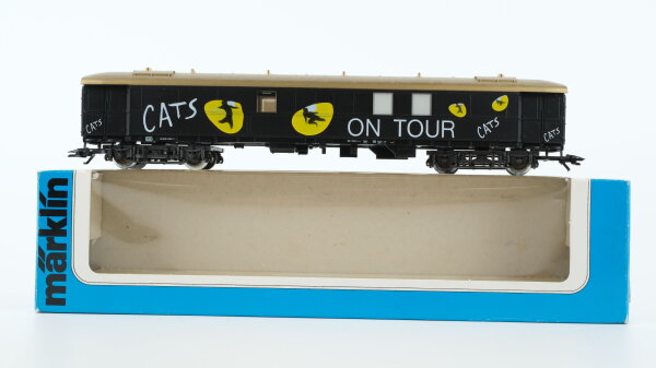 Märklin H0 4121S2 Ausstellungswagen (CATS ON TOUR) Bye 664 der DB