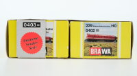 Brawa H0 0402 0403 Diesellok Set BR 229 & BR 219 DR Gleichstrom "Ein Modell für Ost und West"