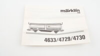 Märklin H0 4729 Schiebewand-Schiebedachwagen  Tbis der SJ