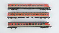 Fleischmann N Dieseltriebwagenzug 3-teilig BR 614 / 914 DB
