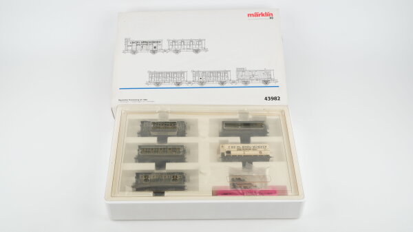 Märklin H0 43982 Bayerischer Personenzug um 1880 K.Bay.Sts.B. Wechselstrom