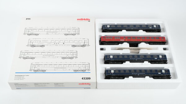 Märklin H0 43209 Schnellzugwagen-Set "Loreley" DB