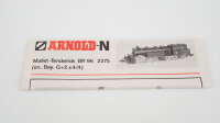 Arnold N 2278 Mallet-Tenderlokomotive BR 96 DRG