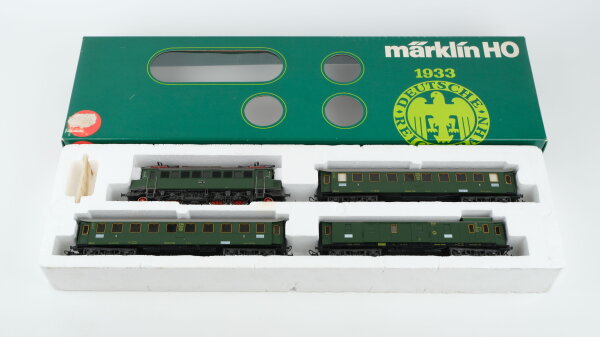 Märklin H0 2850 Schnellzug 1933 mit BR E04 der DRG Wechselstrom Analog