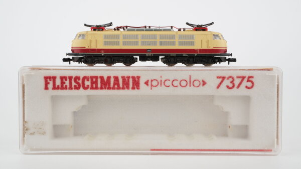 Fleischmann N 7375 Elektrolokomotive BR 103 118-6 DB (Licht einseitig defekt)