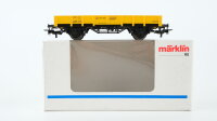 Märklin H0 4471 Niederbordwagen Kranschutzwagen der DB