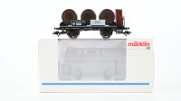 Märklin H0 46743 Weinfaßwagen mit Bremserhaus...