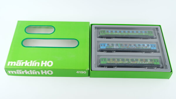 Märklin H0 4190 Personenwagen-Set "Verkehr und Umwelt" DB