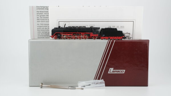 Lemaco N Dampflok mit Tender BR 45 003 DB