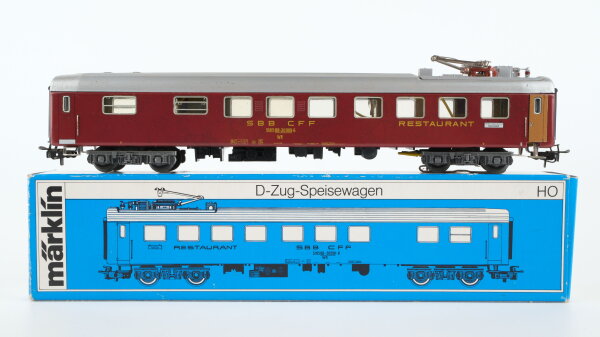 Märklin H0 4068 Reisezugwagen (Restaurant, 51 85 88-30 009-6) WR der SBB