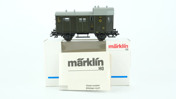Märklin H0 4699 Güterzug-Gepäckwagen (Personalwagen)  Pwg der DB  DRG