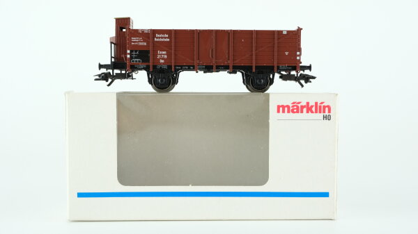 Märklin H0 46032 Offener Güterwagen mit Bremserhaus  Om der DRG