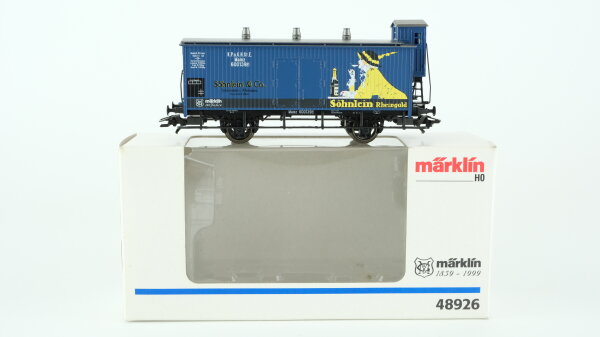 Märklin H0 48926 Kühlwagen mit Bremserhaus SÖHNLEIN  Gk 10 der K.P.u.G.H.St.E.