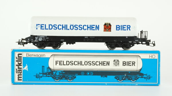 Märklin H0 4632 Lebensmittel-Kesselwagen FELDSCHLÖSSCHEN  Kesselwagen der SBB