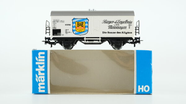 Märklin H0 4415 Bierkühlwagen Bürger + Engelbräu Memmingen DB