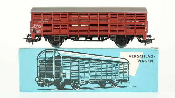 Märklin H0 4629 Verschlagwagen (Kleinviehwagen) Vlmmhs 63 der DB