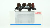 Märklin H0 46743 Weinfaßwagen mit Bremserhaus...