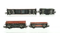 Märklin H0 Konvolut Hiederbordwagen Hochbordwagen Güterzugbegleitwagen DB