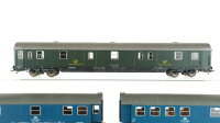 Roco H0 Konvolut Postwagen Wohn- und Schlafwagen Bautruppführerwagen DB