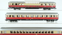 Märklin H0 Konvolut "TEE" Panoramawagen Grossraumwagen 1.Kl. Abteilwagen 1.Kl. (teilw. beleuchtet) DB
