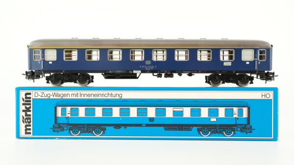 Märklin H0 4051 Reisezugwagen (Schnellzugwagen, 51 80 10-40 167-8) 1.Kl. Aüm 202 DB