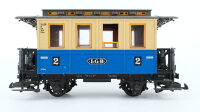 LGB G Personenwagen beige-blau 2.Kl. LGB