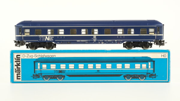 Märklin H0 4130 Reisezugwagen (Schlafwagen TEN) WLABmh 174 der DB
