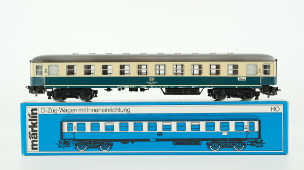 Märklin H0 4112 Reisezugwagen (Schnellzugwagen 2.Kl., 51 80 22-70 566-0) Büm 234 der DB