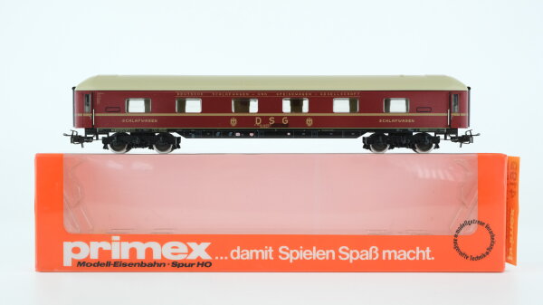 Primex H0 4199 Reisezugwagen (Schlafwagen DSG) WLABüm 33 der DB