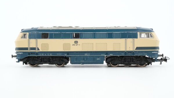 Märklin H0 8374 Diesellokomotive BR 216 der DB Wechselstrom (1 Kupplung fehlt)