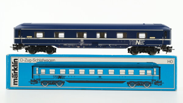 Märklin H0 4130 Reisezugwagen (Schlafwagen TEN) WLABmh 174 der DB