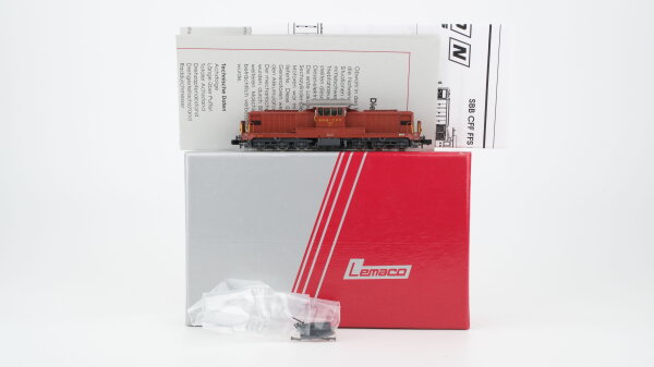 Lemaco N  N-018 Elektrolok Bm 6/6 braun BR 18509 SBB CFF limitiert Nr. 151 von 275 mit Zertifikat