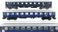 Märklin H0 Konvolut Personenwagen 1.Kl. blau DB