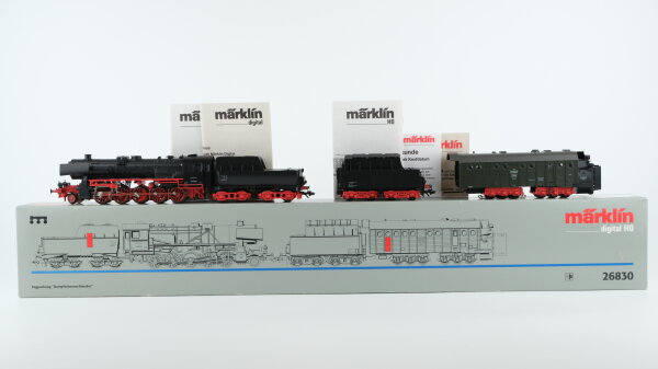Märklin H0 26830 Zugpackung "Dampfschneeschleuder" DB Wechselstrom Digital Sound