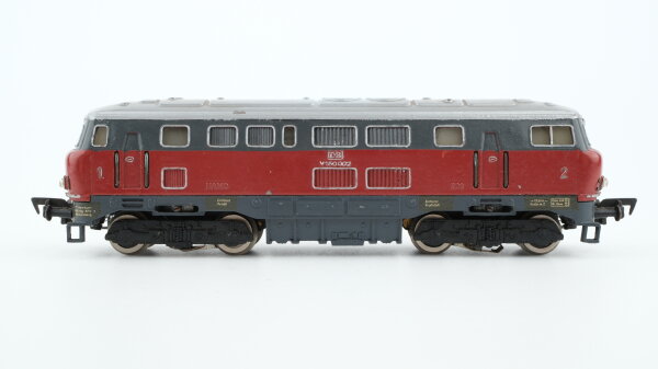 Märklin/Hamo H0 209 Diesellok V160002 DB Metallgehäuse Gleichstrom (1 Stirnlampenabdeckung fehlt)