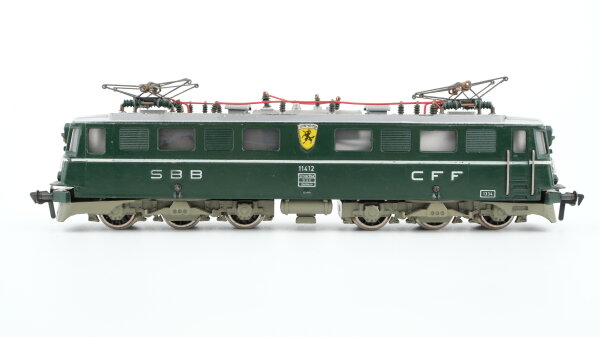 Fleischmann H0 Elektrolok BR 11412 SBB CFF Gleichstrom Metallgehäuse