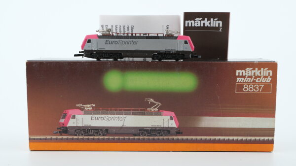 Märklin Z 8837 E-Lok "EuroSprinter" BR 127 001-6 Krauss Maffei
