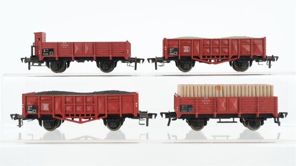 Fleischmann H0 Konvolut Hochbordwagen DB