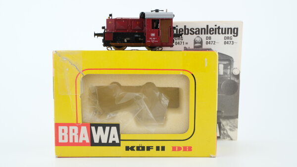 Brawa H0 0472 Diesellok Köf II BR322 156-1 DB Wechselstrom