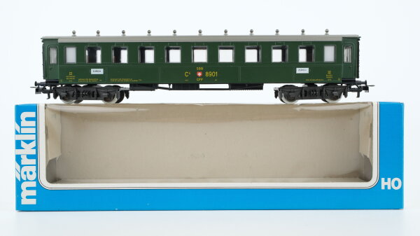 Märklin H0 4138 Schnellzugwagen (8901) 3.Kl. C4ü der SBB