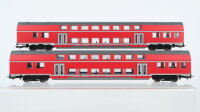 Piko H0 Konvolut Doppelstockwagen "RE" 2.Kl. DB