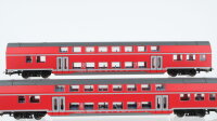 Piko H0 Konvolut Doppelstockwagen "RE" 2.Kl. DB