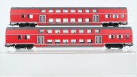 Piko H0 Konvolut Doppelstockwagen "RE" 2.Kl. DB