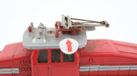 Märklin H0 E-Lok EA800 Werkslok rot silber Wechselstrom