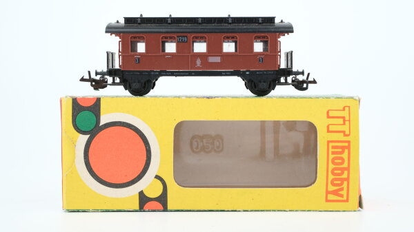 BTTB TT 3111 Durchgangswagen 3. Kl. 1219 Königlich Sächsische Staatseisenbahn